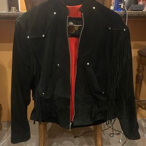 Women’s Suede Harley Davidson Jacket